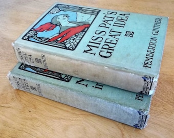 ANTIQUE Miss Pat's Books FIRST Editions Children's GREAT Idea & in Buenos Ayres Pemberton Ginther