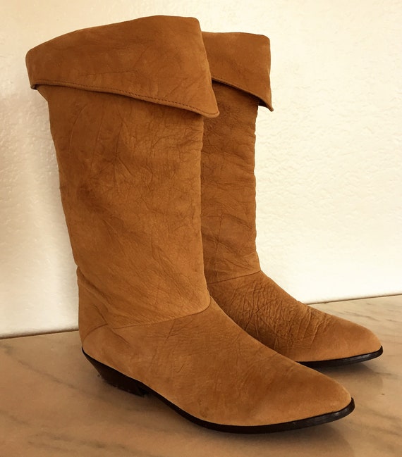 fold over cowboy boots