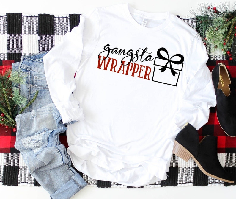 Download Gangsta wrapper svg christmas svg Santa svg christmas svg ...