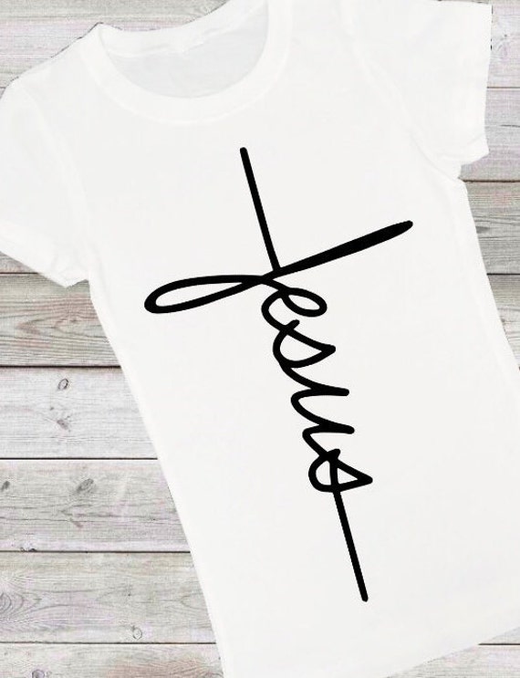Download Jesus Cross Svg Christian Svg Jesus Svg Summer Tee Shirt Htv Etsy