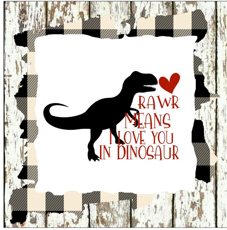 Download Rawr means i love you svg dinosaur svg Valentine svg heart svg | Etsy