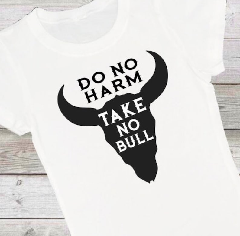 Do no harm take no bull svg bull svg bible verse svg Christian | Etsy