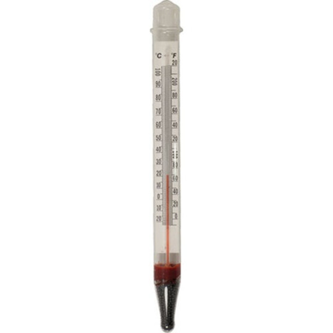 Floating Thermometer 8 in Dairy Type Thermometer for Home Brewing