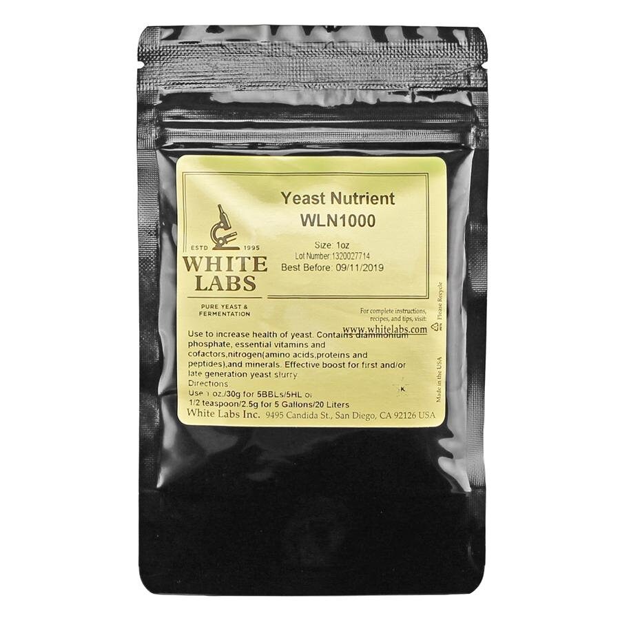 White Labs WLN1000 Yeast Nutrient 1oz Bag For Beer Making Etsy.de