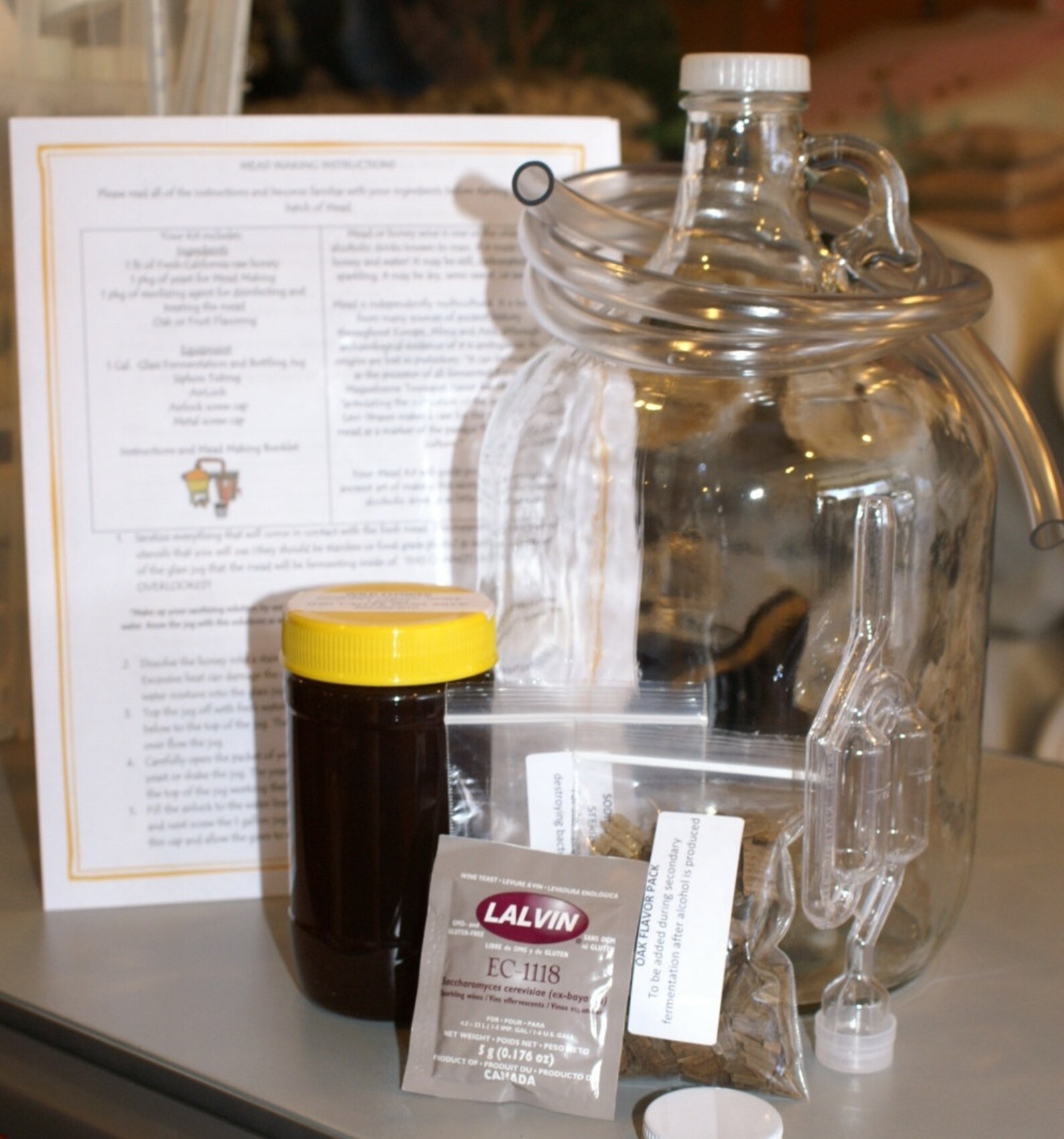 One Gallon Mead Making Kit With Fresh Local California Raw Etsy