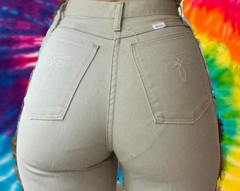 Vintage 1970/80s High Waist Cowgirl Western Jeans --32W 30L// Modern Medium/Large--Sheplers Longhorn
