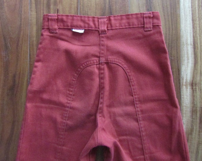 Vintage 1970s Dittos Saddleback High Waist Pants 24w 24L// Modern Xxs ...