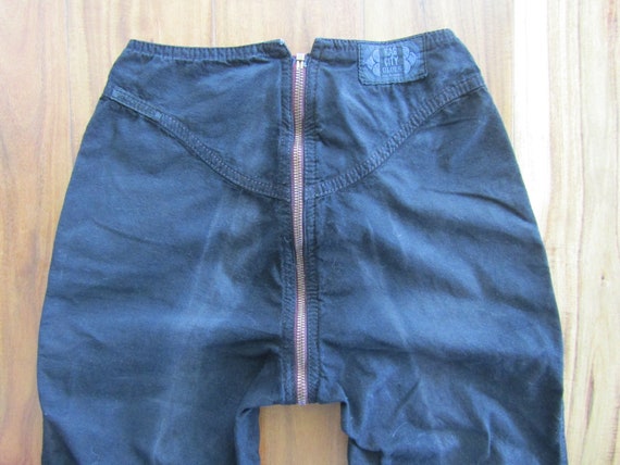 Blues Zipper Jeans High Waist 23w 34L 