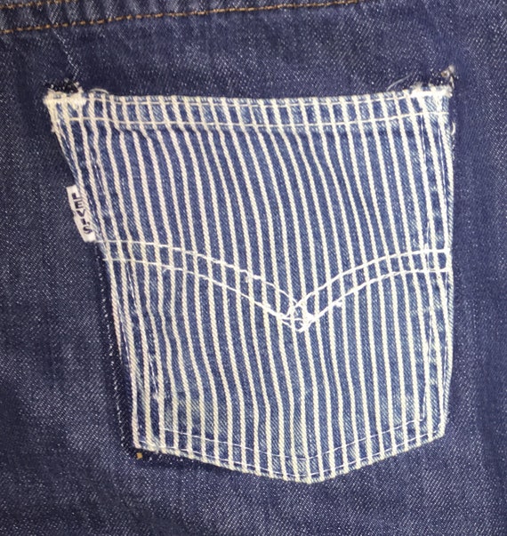 Vintage 1970s Levi's High Waist Big E Jeans 30w 2… - image 7