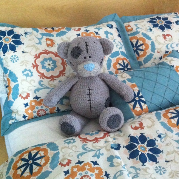 Grand ours Me to You (Tatty Teddy) - PATRON AU CROCHET SEULEMENT