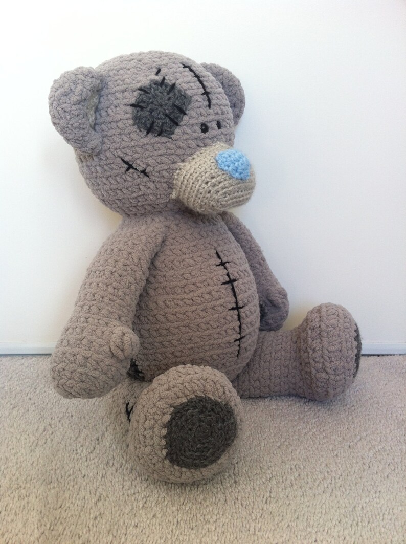 easy teddy bear cross stitch pattern Pluto croce orsacchiotto schema minie alphabets