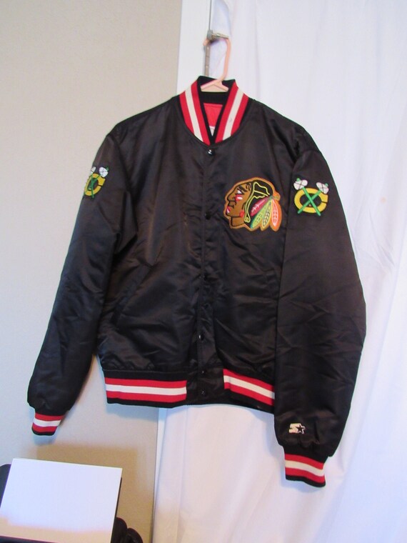 Chicago Blackhawks Hockey Starter Jacket NHL Coat