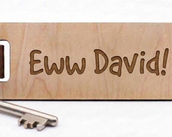 Custom Engraved Wood & Leather Keychain | Personalized Keyring for Him or Her | Unique Housewarming or Anniversary Gift | Rustic Key Fob