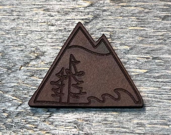 Custom Leather Patches - Laser cut to the shape you would like and laser engraved. Premium leather