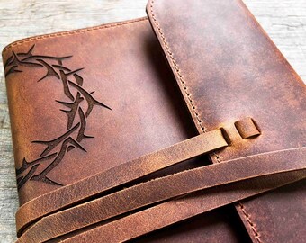 Refillable Writer's Log large Journal, Leather Journal, Personalized, Engraved , Diary, Notebook, Engraved Diary, Genuine Leather