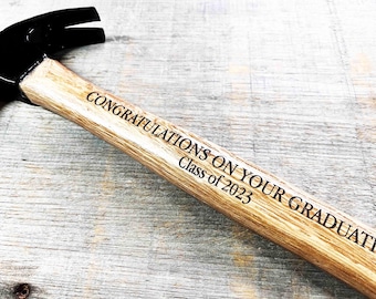 Personalized Engraved Hammer - Custom Gift for Dad, Grandpa, Husband, or Him