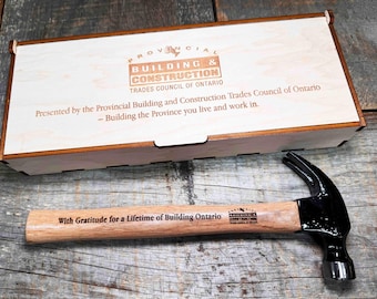 Personalized Engraved Hammer - Custom Gift for Dad, Grandpa, Husband, or Him
