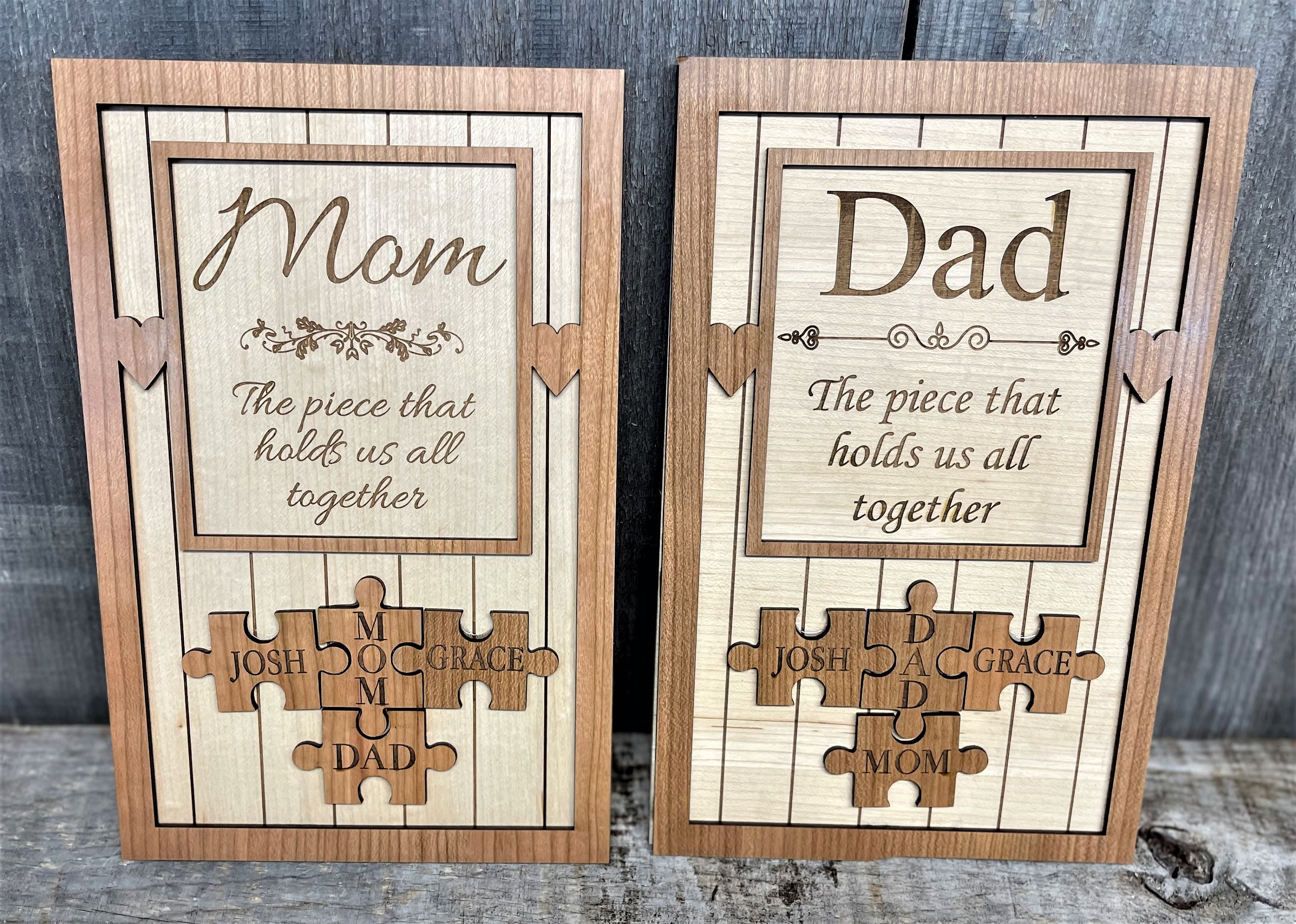 Mom You Are The Piece That Holds Us Together - Mother's Day Gift – The  InSpirited Home