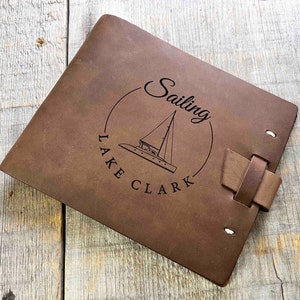 Guest Registry, Engraved Leather, Wedding Registry, Personalized, Guest Book, Engraved Diary, Genuine Leather, Memorial Book Custom Engraved image 7
