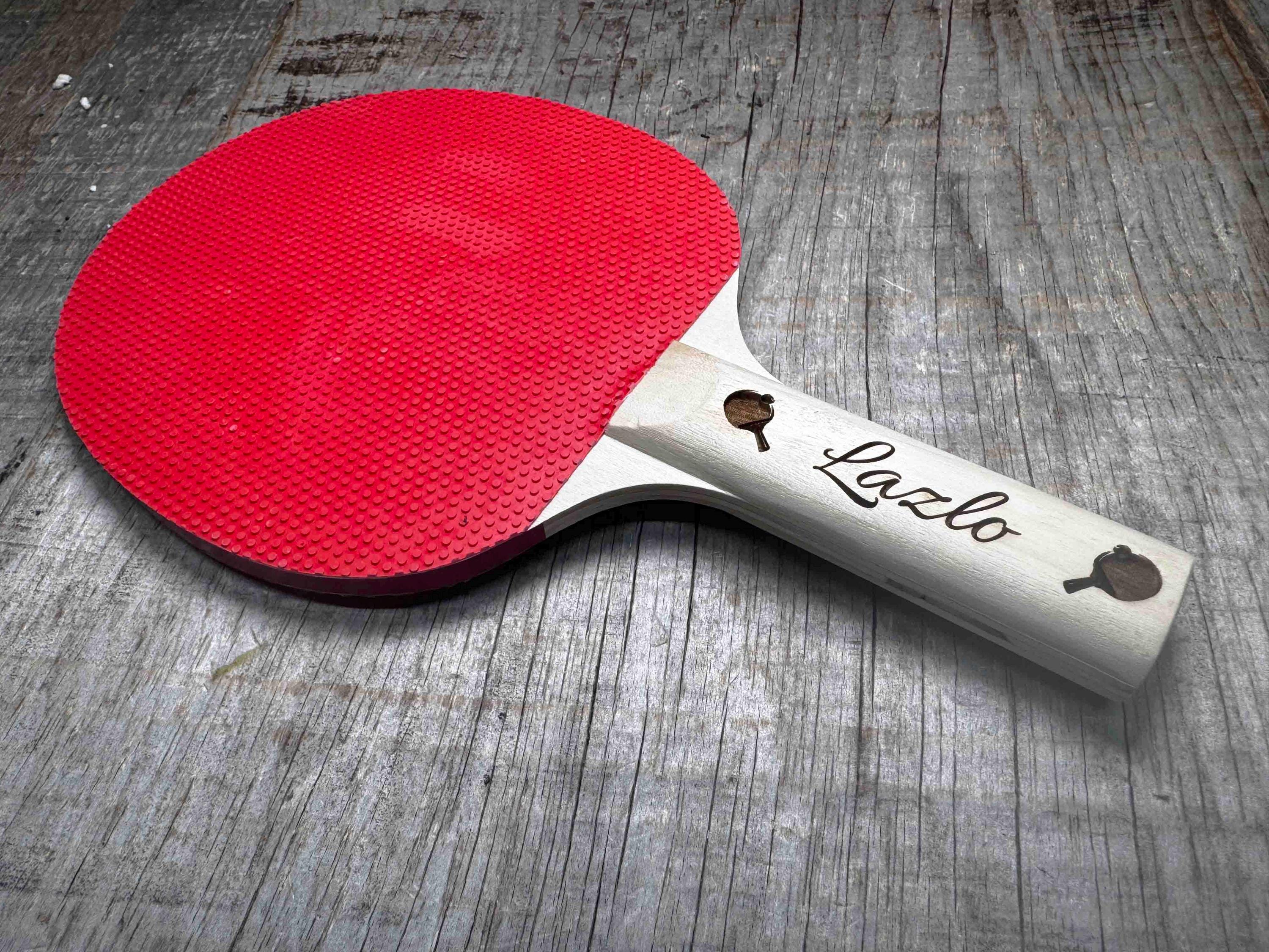 Custom Engraved Ping Pong Paddle – Personalized India