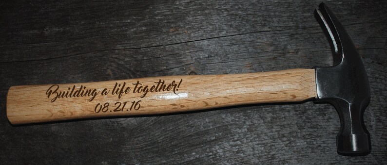 Boyfriend Birthday Gift Personalized Hammer Gift Husband Anniversary Custom Hammer Gifts for Men Engraved Hammer Personalized Hammer