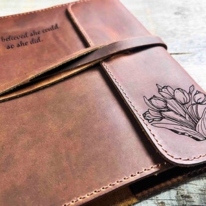 Refillable Writer's Log large Journal, Leather Journal, Personalized, Engraved , Diary, Notebook, Engraved Diary, Genuine Leather