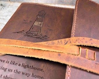 Refillable Writer's Log large Journal, Leather Journal, Personalized, Engraved , Diary, Notebook, Engraved Diary, Genuine Leather