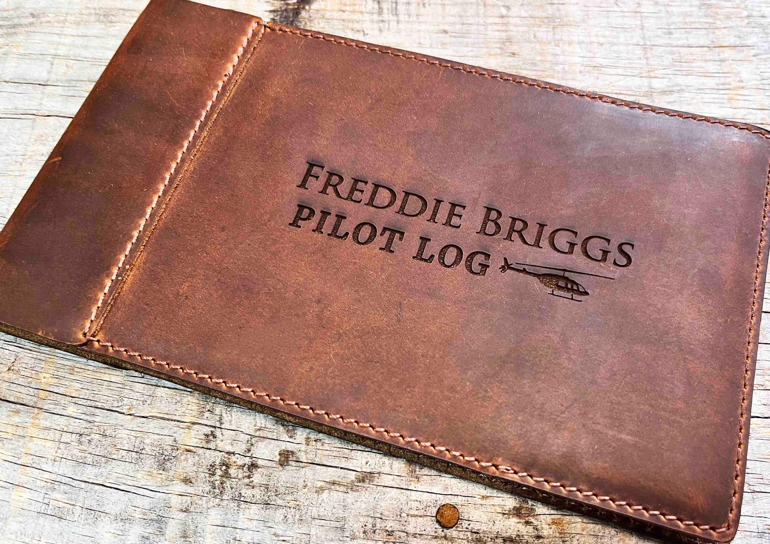 Customized Pilot Log Book - Etsy