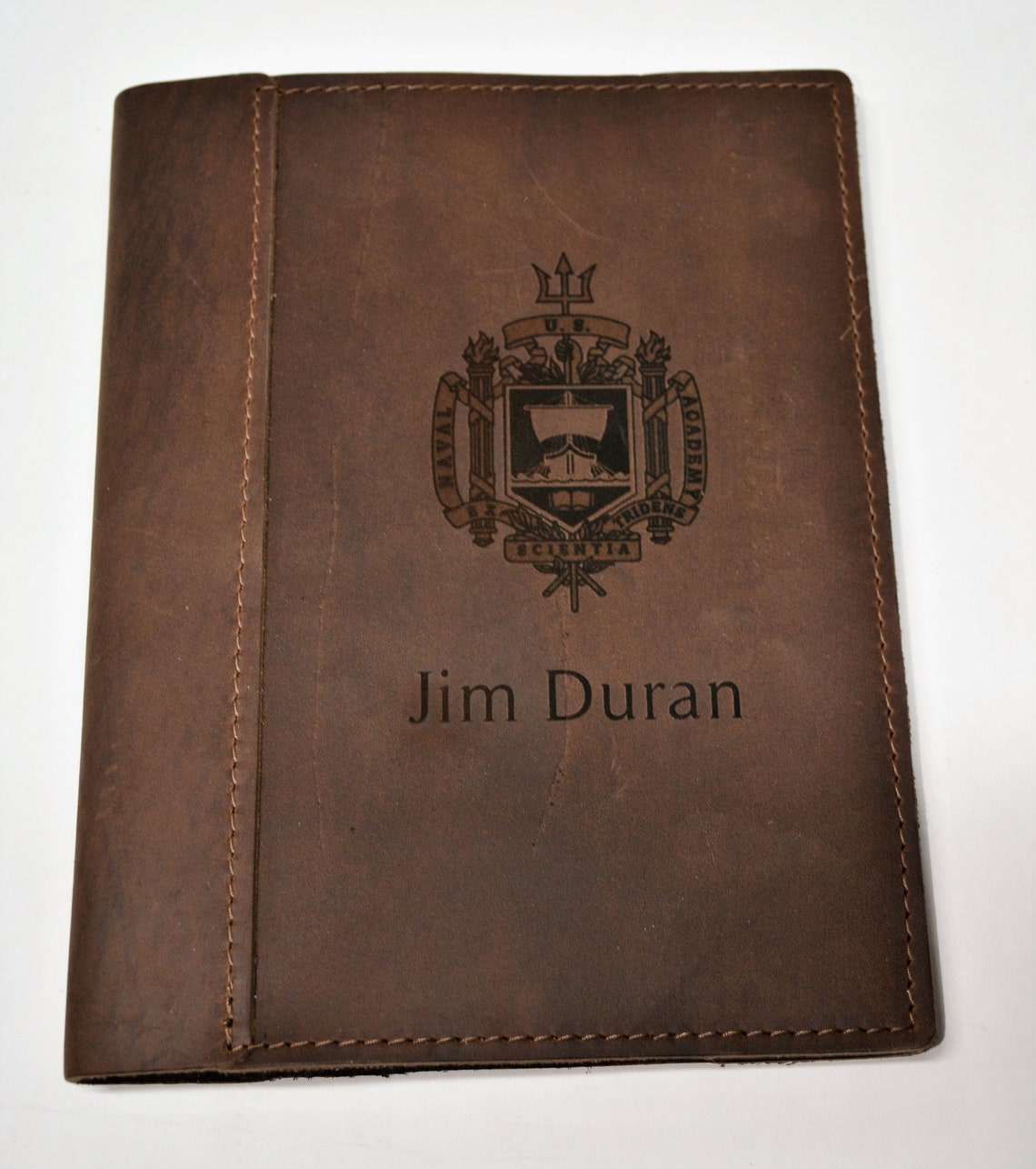 Large Leather Laser Engraved Sketchbook Leather Journal Etsy