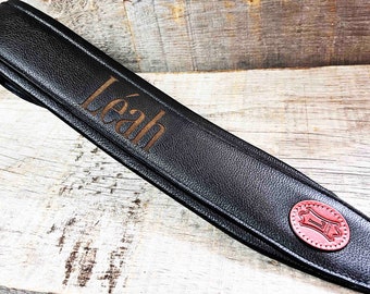 Custom Guitar straps. Personalized Guitar Straps, Guitar Straps, custom leather guitar straps Signature Series