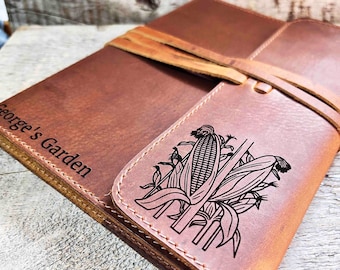 Engraved Leather Journal Refillable, Personalized, Engraved , Diary, Notebook, Engraved Diary, GenuinePremium Leather