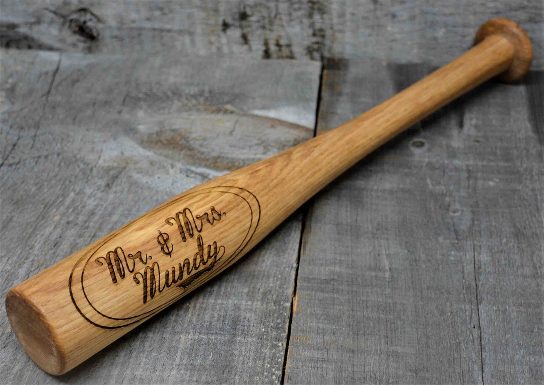 Personalized Mini Baseball Bat Ring Bearer Gift Groomsman Etsy