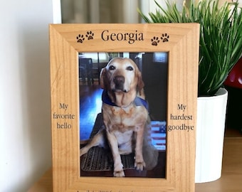 Walnut Or Alder Laser Engraved Wooden Picture Frames personalized. All design and engraving is included Anything can be engraved.