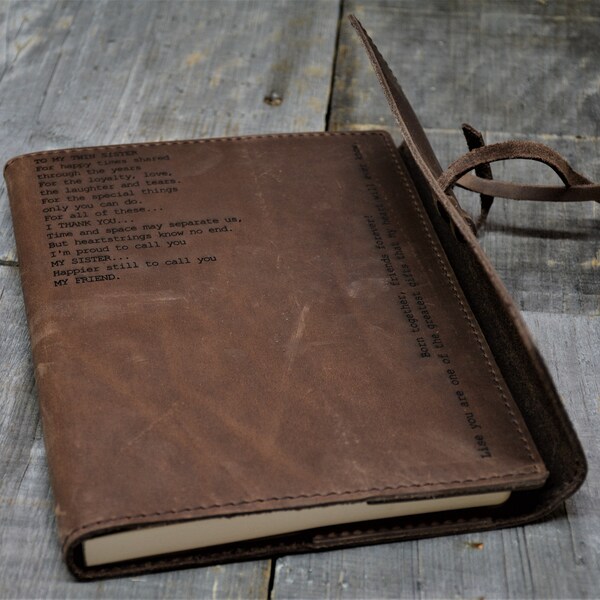 Leather Refillable Etsy