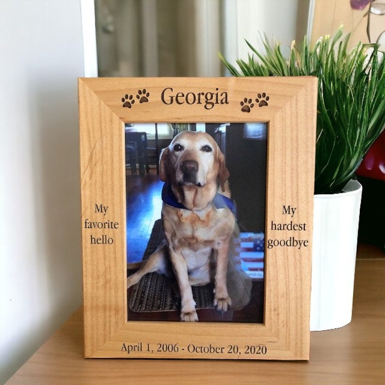 Walnut Or Alder Laser Engraved Wooden Picture Frames personalized. All design and engraving is included Anything can be engraved. imagem 4