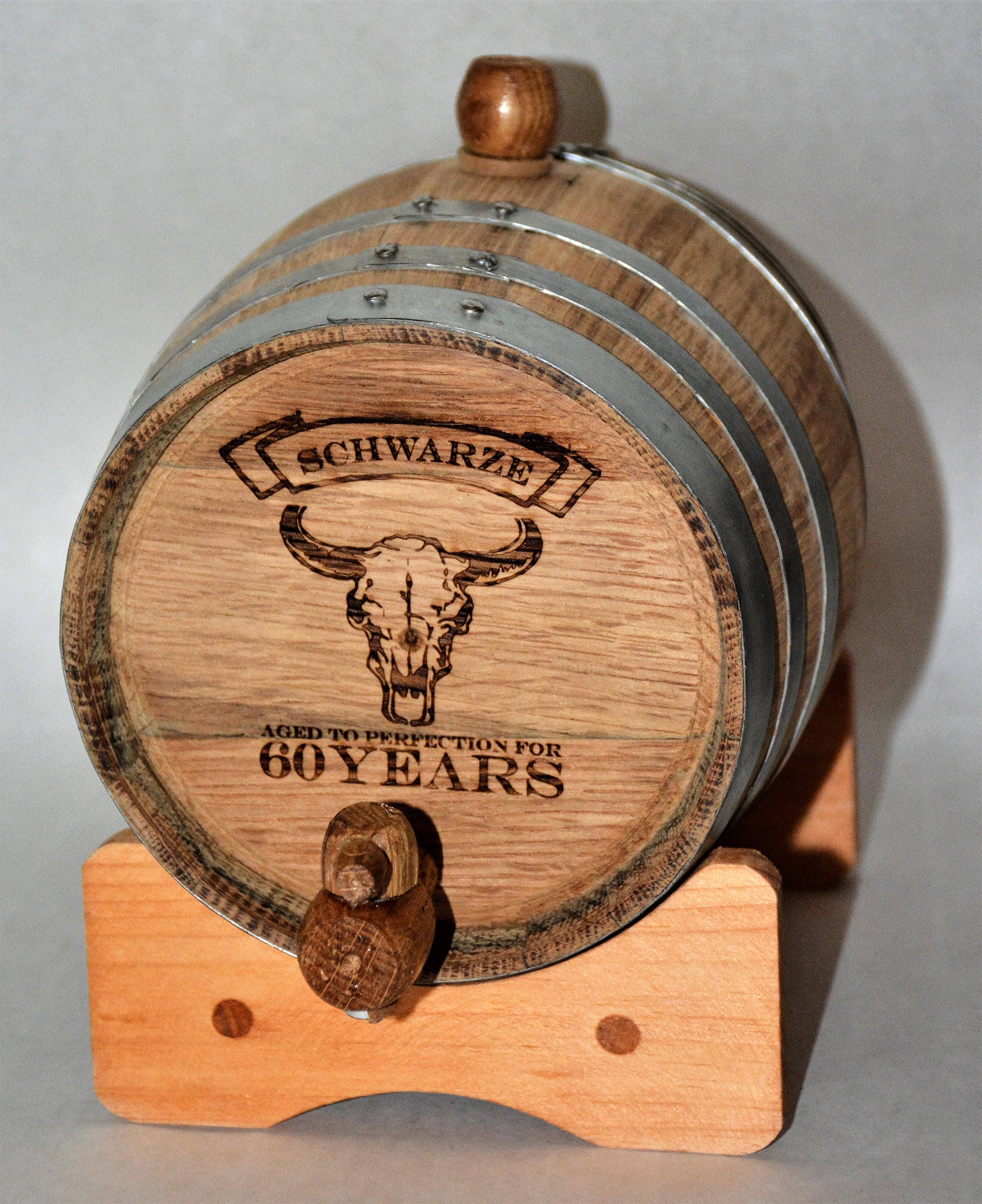 1 Oak Barrel engraved wine barrel whiskey barrel keg wine keg Etsy