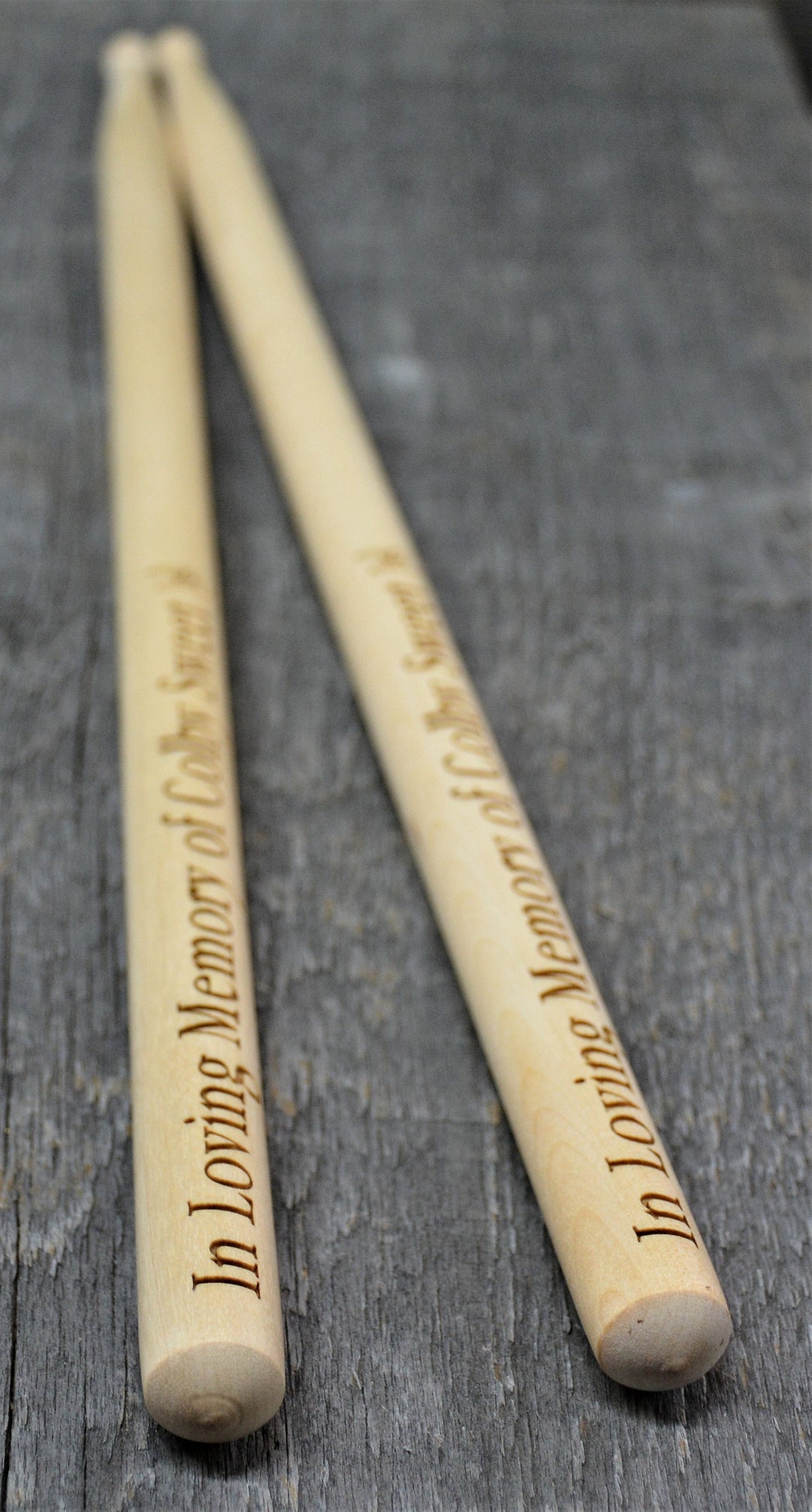 Personalized Drum Sticks, Laser Engraved Drum Sticks, Professional