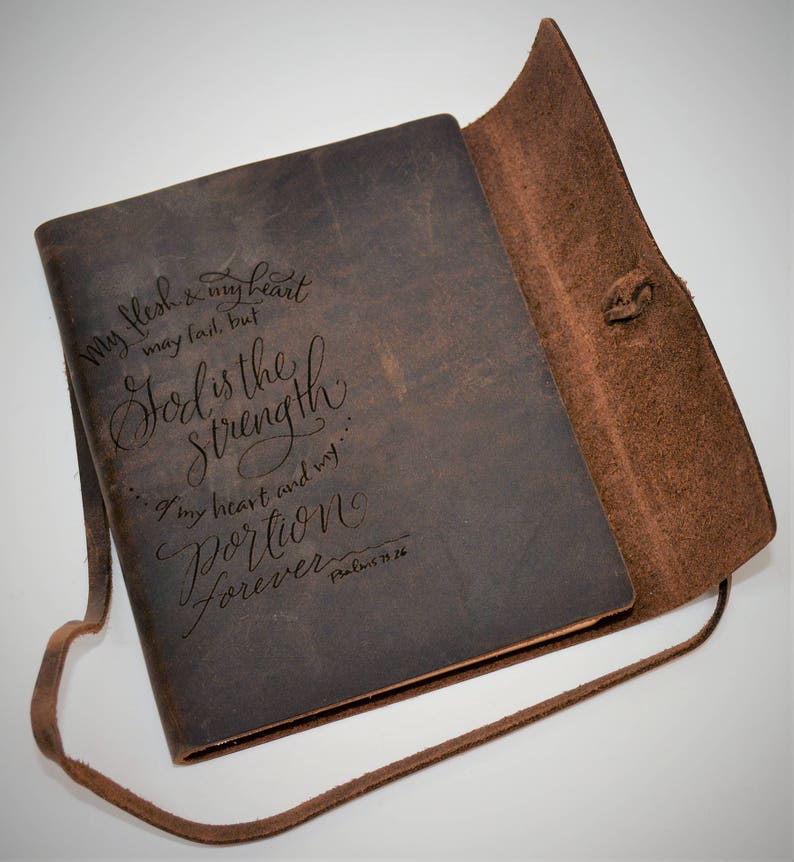 Premium Leather Journal Personalized Custom Engraved Etsy