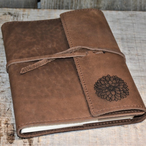 Refillable Writer's Log Large Journal Leather Journal Etsy