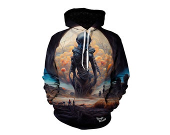 Fun Hoodies Gift for Him - Art Hoodie - Festival Clothing - Hooded Sweatshirt - Rave Outfit - Hoodie 3D Print