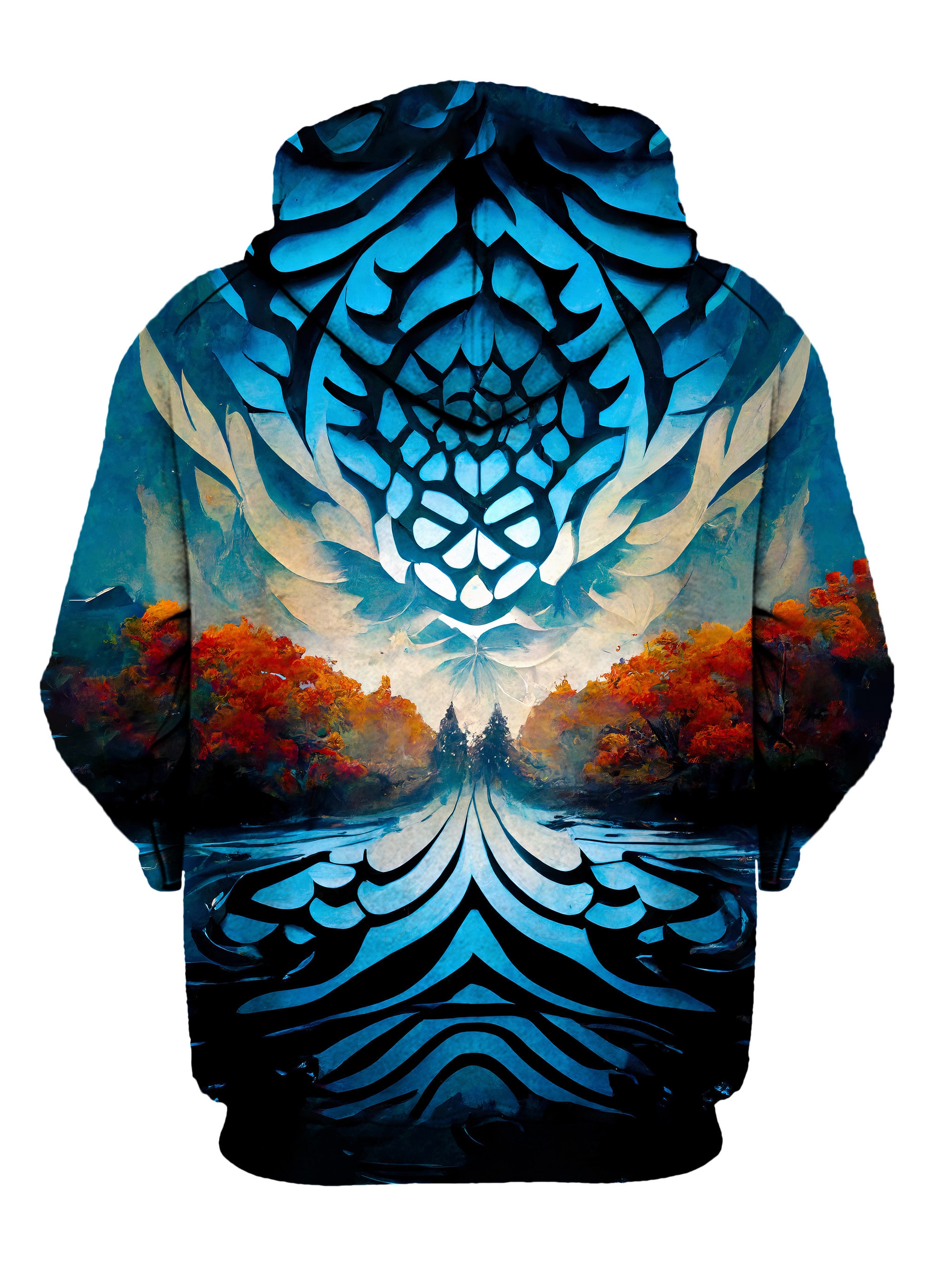 Discover Motif Coloré  Sweat À Capuche Zippé 3D