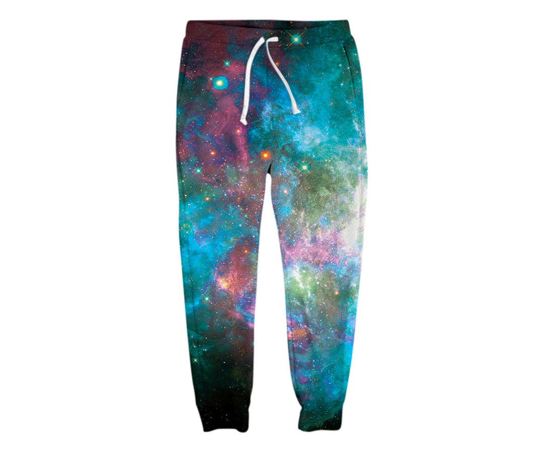 Cool Galaxy Pants Space Sweatpants Comfy Workout Running - Etsy