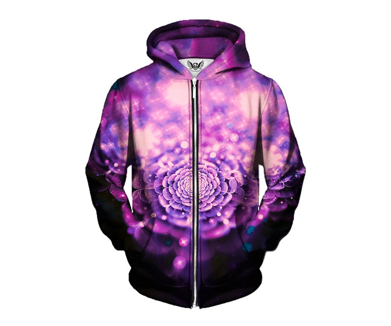 purple galaxy hoodie