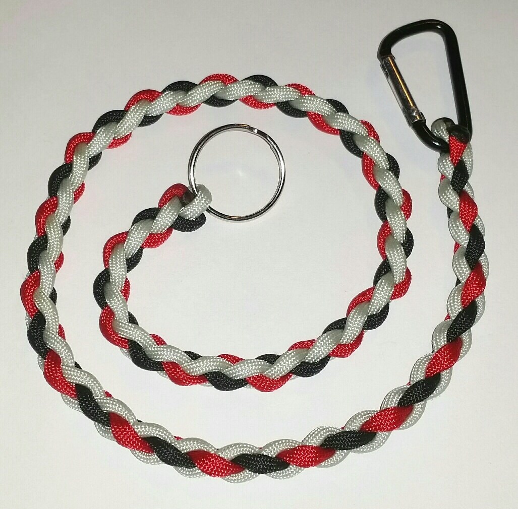 Paracord Biker's Wallet Chain You Choose the Colors Etsy