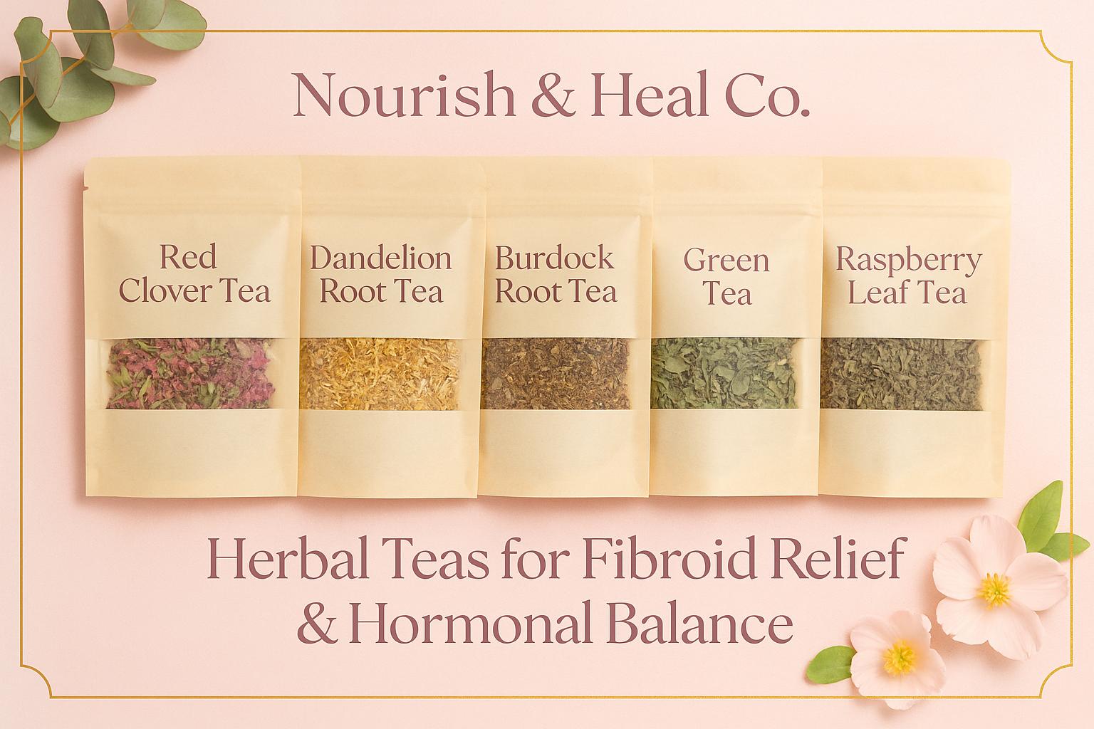 Herbal Teas for Fibroid Relief & Hormonal Balance | Womb Healing PDF ...