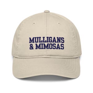 Mulligans & Mimosas Hat, Embroidered Golf Hat for Women, Classic Dad Hat Style, Funny Golf Gift, Women’s Golf Apparel, Golf Lifestyle Hat