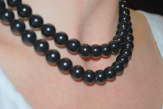Marvella beaded necklace. 2 strand beaded necklac… - image 3