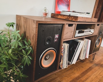 Mid Century Console | Record Player Console