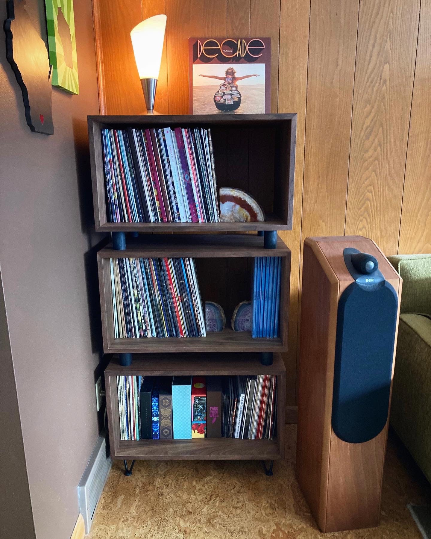 Triple Stack Storage | Vinyl/record Storage Stand - Etsy