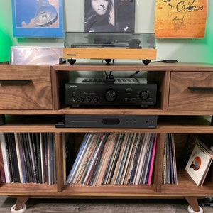 Flip Rack Record Console